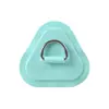 Parche de Anilla D Triangular de 9 cm Venta al por Mayor Punto de Entrega Tabla de Paddle Inflable Accesorios para Bote Inflable Anillo de Acero Inoxidable Parche de PVC
