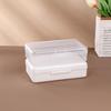 Caja de Plástico Transparente Boceto Arte Estudiante Simple Estilo Coreano Neutral Gran Capacidad Lápiz Oficina Papelería Caja Venta al por Mayor Transfronteriza