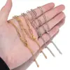Corrente Grossa de Aço Inoxidável Mais Vendida no Exterior Ins Celebridade da Internet Hip-Hop Estilo Cool Pulseira Acessórios Versáteis Personalizados em Vários Tamanhos