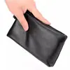 Bolso de Mano Nuevo Transfronterizo para Hombre, Bolso tipo Sobre Portátil, Bolso de Cuero para Teléfono Móvil, Bolso Pequeño tipo Clip Casual, Bolso de Mano de Marca de Moda para Hombre