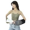 Sujetador tipo chaleco sin costuras para niña, ropa interior sin tirantes, con tirantes finos para la espalda y el pecho