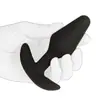 C836 Plug Anal de Dupla Eletrodo Brinquedo Sexual, Plug Anal de Pulso de Choque Elétrico, Massageador de Próstata com Choque Elétrico