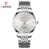 Reloj de Pulsera de Cuarzo Luminoso de Acero para Hombre Chenxi Simple de Negocios Douyin Transmisión en Vivo Fabricante Transfronterizo Venta al Por Mayor