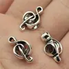18x 8x 6mm 1.3g joyería de plata antigua accesorios para manualidades al por mayor cuentas de agujero grande y pequeño Nota cuentas de agujero grande