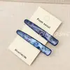 Un Par de Pinzas para el Cabello Florales de Acetato Casual Estilo Coreano, Pasadores de Moda, Pinzas Sencillas para Flequillo, Pinzas Laterales, Nuevos Accesorios para el Cabello