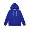Sudadera con Cremallera de Marca de Moda Estilo Japonés Heyplay Chaqueta con Estampado de Corazón Unisex Estilo Pareja Otoño e Invierno Exportación