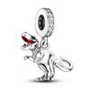 Diseño Original Cobre Chapado Plata 925 Accesorios con Cuentas DIY Lindo Animal Pulsera Collar Colgante Regalo Modelo Caliente Transfronterizo