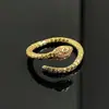 Doce e Cool, Estilo de Luxo Leve, Anel Aberto de Cobra em Forma de Moeda para Mulheres, Design de Nicho, Sensação de Alta Qualidade, Empilhável, Personalizado, Anel Versátil