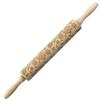 Madeira Primavera Páscoa Bunny Rabanete Flor Ovo Rolling Pin Madeira Esculpida Rolling Pin Cookie Cookie Noodle Stick