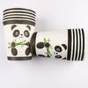 Spot panda aniversário FESTA decoração adereços feriado FESTA louça conjunto papel copos papel toalha pipoca