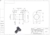 Flange de junta articulada tipo flange de lado plano com anel de retenção pino cantilever de aço 45# núcleo do eixo WHE01 em estoque