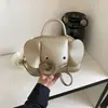 Bolsa Feminina Fofa em Formato de Elefante Mini Bolsa de Ombro Transversal Moda Versátil Bolsa de Mão Estilo Ins Bolsa Pequena Bolsa Transversal