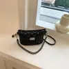 Bolso Único Texturizado para Axila para Mujer 2026 Nuevo Estilo Bolso de Hombro para el Trabajo y los Viajes Bolso Cruzado Acolchado con Cadena