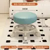 Taburete Pequeño con Ruedas Universal, Taburete para Cambiarse los Zapatos del Hogar, Taburete Redondo Giratorio Móvil con Bebé, Para Sentarse a Largo Plazo, Taburete Bajo con Ruedas para Entrega Rápida