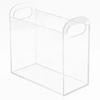 Estante de Almacenamiento de Escritorio Acrílico Transparente Personalizado para Archivo de Folletos, Estante de Almacenamiento de Suministros de Oficina con Portátil