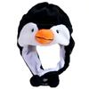 Gorro de Protección para los Oídos de Otoño e Invierno, Gorro Informal Cálido de Pingüino Pequeño, Gorro de Dibujos Animados para Actuaciones Escolares Infantiles, Gorro para Selfies para Mujeres