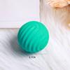 Brinquedo para Pet Bola Mordedores e Molares, Resistente à Mordida, Limpeza Dental e Mastigável TPR Padrão Multicolorido Bola Sólida Brinquedo para Cachorro