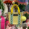 Momoshine Cesta de Vegetais Tecida à Mão de Celebridade da Internet Tailandesa de Verão Grande Capacidade Portátil Bolsa de Ombro Feminina para Praia
