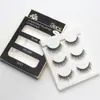 Mecanismo de Nuevo Producto Transfronterizo Pestañas Postizas Suaves Cruzadas Realistas Maquillaje Natural Pestañas Acrílicas Tres Pares Explosiones