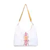 Bolso de cubo casual de temporada lona bolso de hombro para mujer bolso de mano portátil para viajes casual