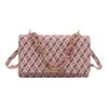Bolsa Feminina 2026 Estilo Coreano Tendência Nova Moda Elegante Pequena Quadrada Tendência Ombro Único Elegante Transversal Pequena