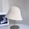 Nuevo Gorro de Punto de Color Sólido Estilo Coreano para Mujer, Sombrero de Pescador Casual Versátil de Invierno, Sombrero de Cubo Cálido