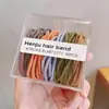 Diadema altamente elástica y duradera que no estrangula el cabello ni deja marcas, perfecta para asegurar coletas altas, accesorio versátil para el cabello de uso diario