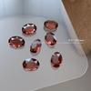Super Flash pila Diamante huevo de paloma joyería de uñas diamante fondo transparente flash grande Diamante hielo transparente DIY Bola de Diamante accesorios para uñas mayoreo