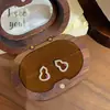 Collar Colgante de Calabaza Hueca de Rubí para Mujer, Nuevo Estilo Étnico Chino Versátil Elegante Cadena para Clavícula Modelo Nuevo 2026