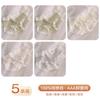 Mascarilla Facial Ropa Interior para Mujer Sin Costuras Antibacterial Entrepierna de Algodón Puro Sexy Talla Grande Ultradelgada Shorts de Encaje de Seda de Hielo para Verano
