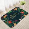 Alfombrillas de Piso Navideñas Populares Personalizables Transfronterizas, Alfombrillas de Piso Navideñas Absorbentes de Agua, Antideslizantes, Resistentes a Manchas, Alfombras de Entrada, Alfombrillas de Piso