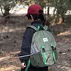 Mochila Nueva de Senderismo para Niños, Mochila a Cuadros de Gran Capacidad para Ocio al Aire Libre para Niños y Niñas, Mochila Escolar para Estudiantes de Primaria