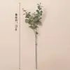 Hojas de Eucalipto de Dinero Artificiales para Decoración de Interiores del Hogar, Plantas Verdes Artificiales para Floristerías, Ramas Flexibles
