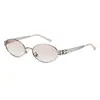 Gafas de sol metálicas de alta gama para mujer, estilo Old Money, Gafas retro de moda, Anti-UV, Gafas elegantes y a la moda