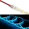 120 Luces LED Monocromáticas Luz Suave Tira de Luces Conector de Hebilla de Cristal 2P 10mm5050 Placa Desnuda Tira de Luces con Pegamento Sin Soldadura
