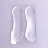 Protetores de Calcanhar de Silicone Ondulado, Protetores de Calcanhar Transparentes Invisíveis, Palmilhas Antiderrapantes Meio Número, Gel Anti-Atrito e Antiderrapante para Sapatos de Salto Alto