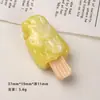 Accesorios de Resina DIY de Dibujos Animados, Pegamento de Crema Helada Batido, Pinzas para el Cabello, Fundas de Teléfono, Hebillas de Zapatos, Llaveros, Colgantes