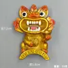 Gato de telha auspicioso colorido de Yunnan geladeira viagem comemorativo relações públicas presente decoração criativa vendas diretas da fábrica