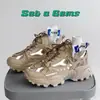 Zapatos de papá para hombre ins zapatos de moda 2026 Otoño nuevo estilo suela gruesa para aumentar altura estilo coreano ropa casual zapatos deportivos luminosos para hombre