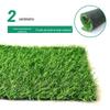 Grama Artificial Longmai para Decoração de Cercas de Canteiro de Obras, Grama Artificial Falsa para Uso Externo, Atacado 2,5m / 3m