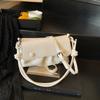 Bolsa Pequena de Verão Bolsa Feminina 2025 Nova Moda Tendência Plissada de Ombro Nuvem Design Nicho Bolsa de Mão Transversal