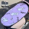 Almofada de Assento com Proteção Solar para Veículo Elétrico, Almofada Dupla Camada Flip-Up, Capa de Assento para Bateria, Almofada de Assento para Motocicleta, Capa de Assento, Capa de Assento com Isolamento Térmico