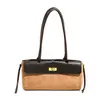Bolso de mano de moda con estampado de leopardo para mujer, nuevo bolso de verano 2026 estilo Kelly, bolso pequeño único para hombro y cruzado