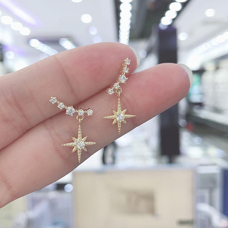 星芒耳钉