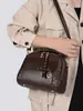 Bolso Bandolera para Mujer 2026 Nuevo Modelo, Gama Alta Vintage Gran Capacidad Tejido Multicompartimento Hombro Único Bandolera Bolso de Mano de Moda