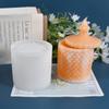 Molde de Silicona Caja de Almacenamiento Tarro Romano DIY Resina Epoxi Goteo Espejo Estilo Europeo Tarro Romano Copa para Velas Molde de Silicona
