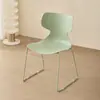 Cadeira de Jantar para Casa, Sala de Estar, Restaurante, Luxo Leve, Celebridade da Internet, Cadeira com Encosto, Cadeira de Lazer, Loja de Chá com Leite, Cadeira de Espera para Cafeteria