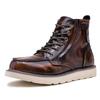 Zapatos para Hombre Talla Extra Grande Talla 45 Talla 46 Botas Retro Primavera y Verano Talla de Hombre 47 Talla 48 Talla 49 Botas de Trabajo Forradas de Lana para Hombre