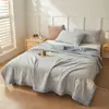 Colcha de Algodón Xinjiang Clase A, Colcha de Verano de Algodón Puro, Colcha para Dormitorio de Estudiantes con Aire Acondicionado, Colcha de Verano Lavable a Máquina, Juego de Cuatro Piezas, Colcha Delgada