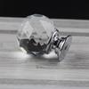 Manija de cristal para muebles al por mayor de fábrica, manija para cajón, manija de aleación de zinc, manija para gabinete 30 mm